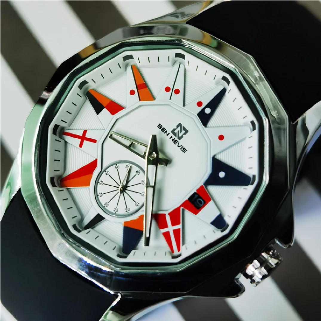 

Ben Nevis 2020 New Analog Quartz Watches With Date Military Watch For Men Waterproof Silicone Rubber Strap Wristwatch Man Clock