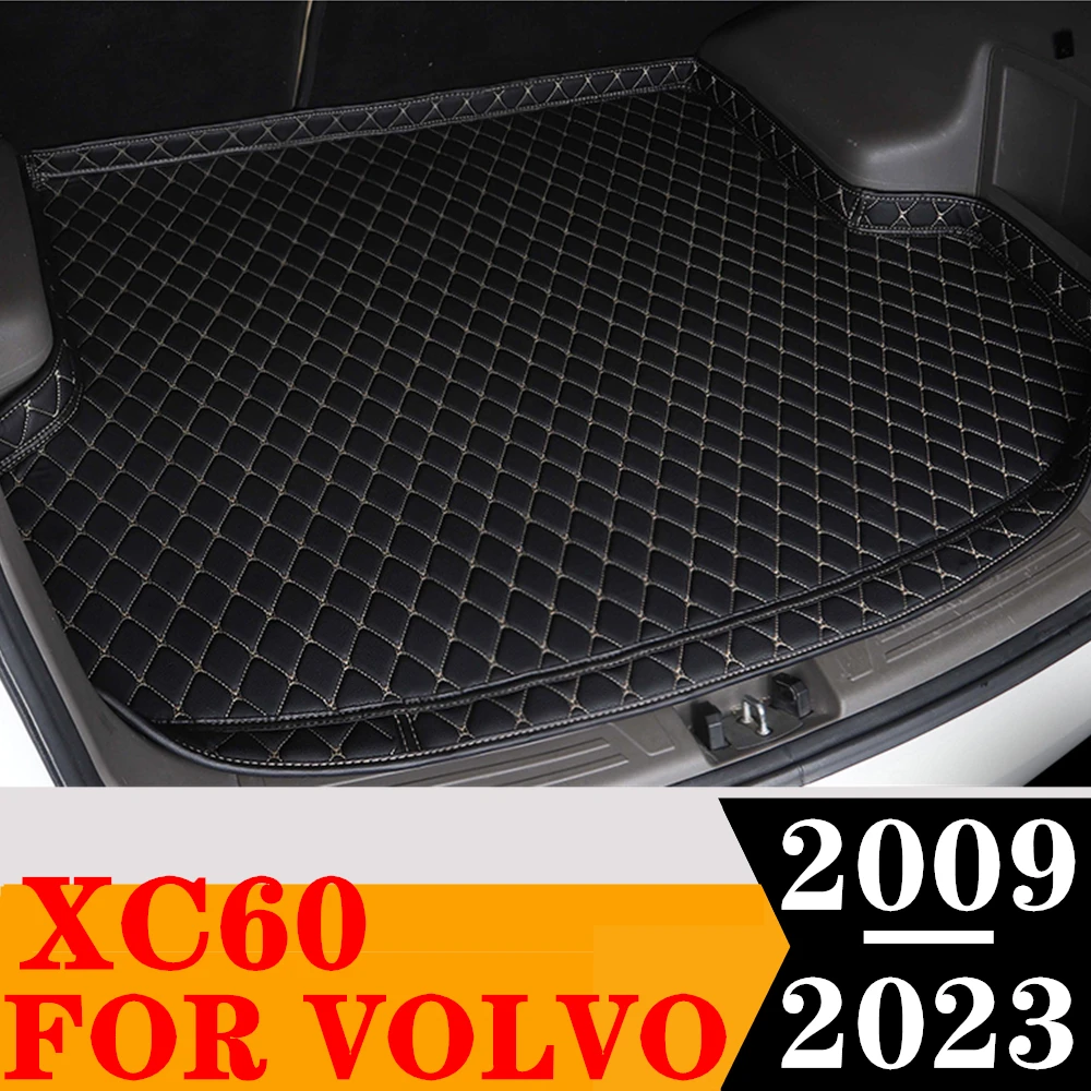 

Автомобильный коврик для багажника Sinjayer, всесезонный Автомобильный багажник, коврик для багажника, ковер с высокой боковой подкладкой, подходит для Volvo XC60 2009 2010 11-2023