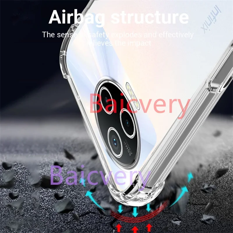 Baicvery для Infinix Note 12 2023 X663 X663C X663D чехол телефона новый дизайн силиконовый телефон