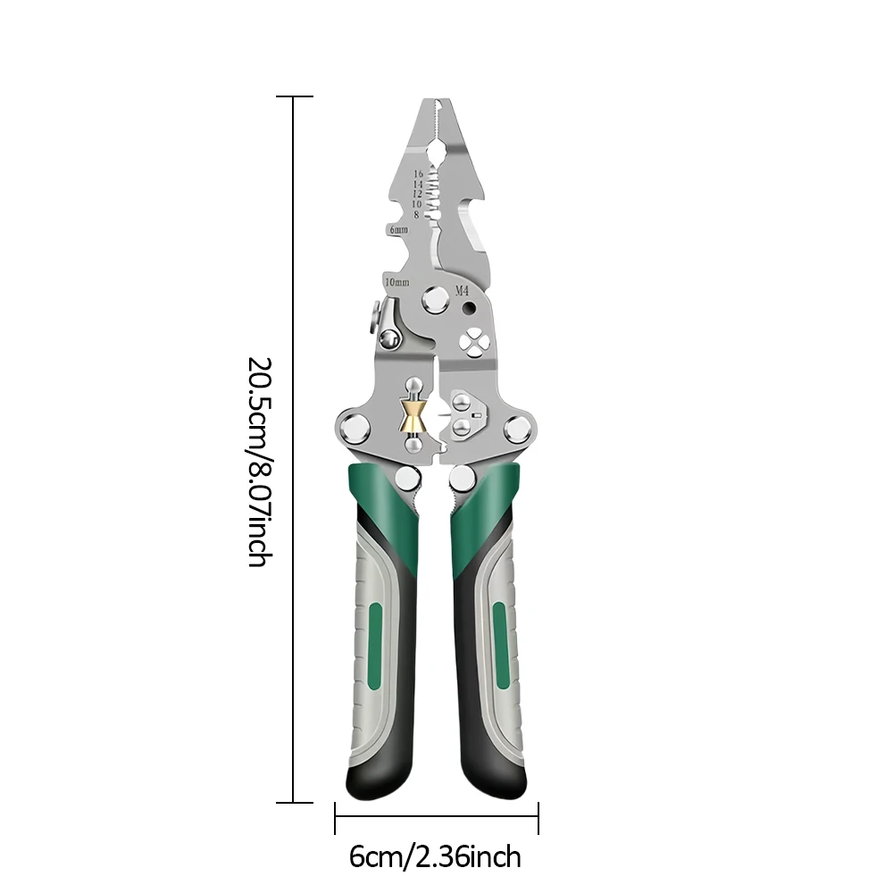 

Многофункциональные плоскогубцы для электромонтажа