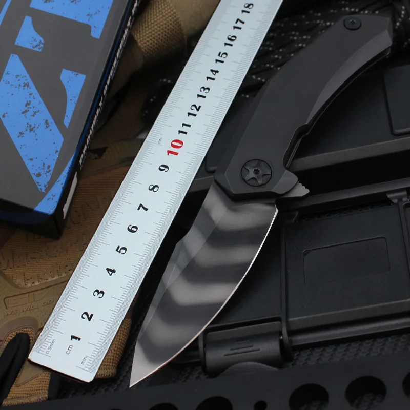 Карманный складной нож ZT 0095 с титановой ручкой