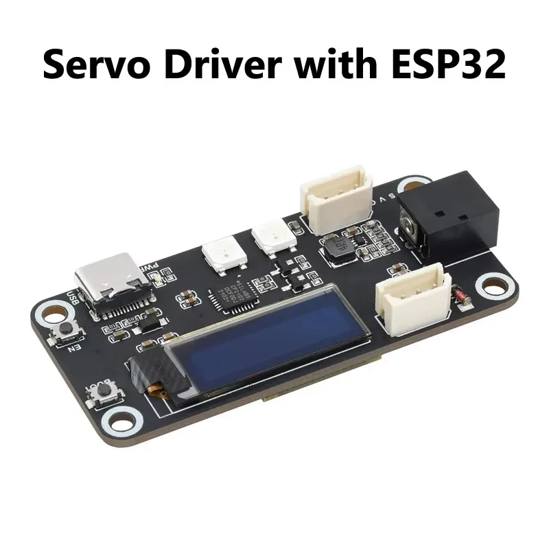 Фото Плата расширения Waveshare ESP32 для сервоприводов со встроенным Wi-Fi/Bluetooth, специализированная плата драйвера для умных сервоприводов с последовательной шиной, 6-12В №4