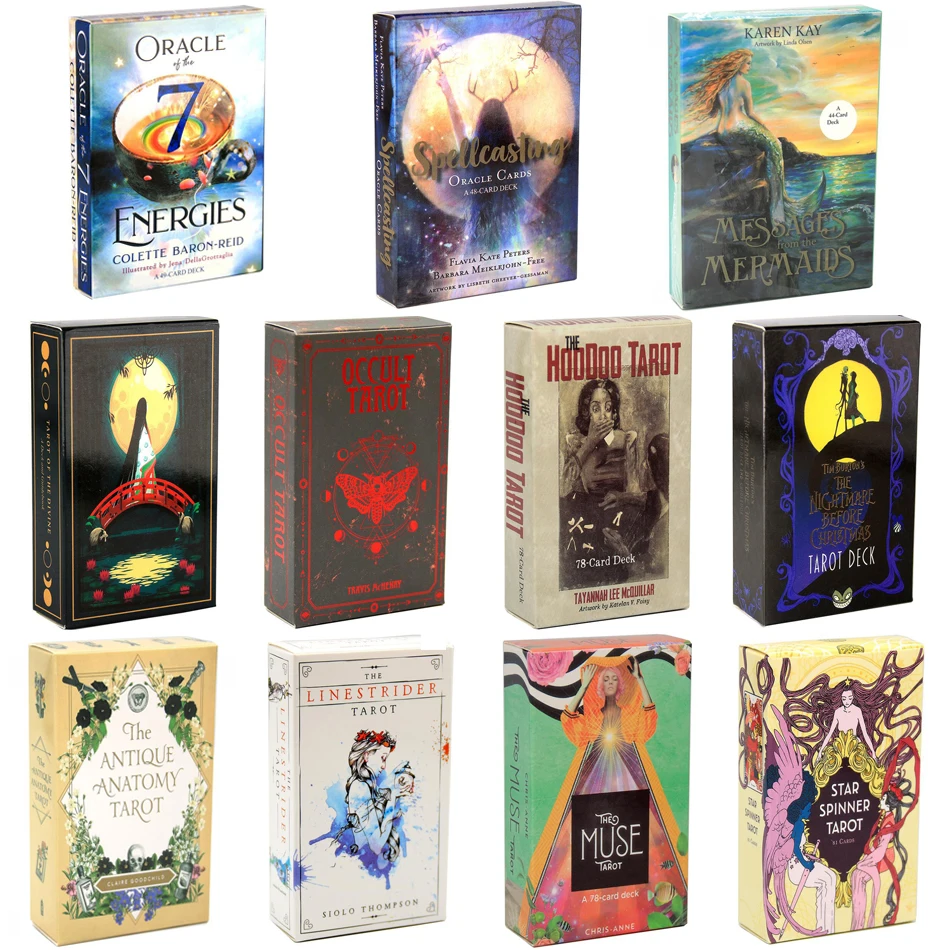 

Star Spinner Tarot Full-Color Cards Oracle Divination Fate Game Deck Tarot Table Board Games Playing Card With PDF Guidebook