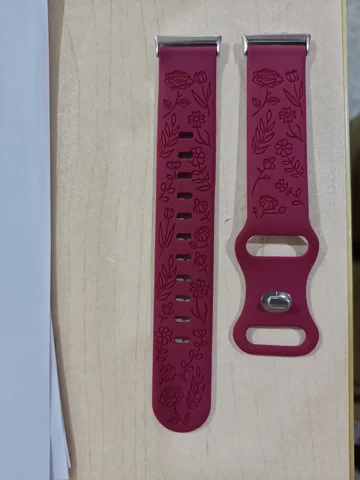 Дизайнерский ремешок с принтами для Samsung Galaxy Fit 3, силиконовый браслет с гравировкой для Samsung Galaxy Fit3, браслет с цветочным принтом