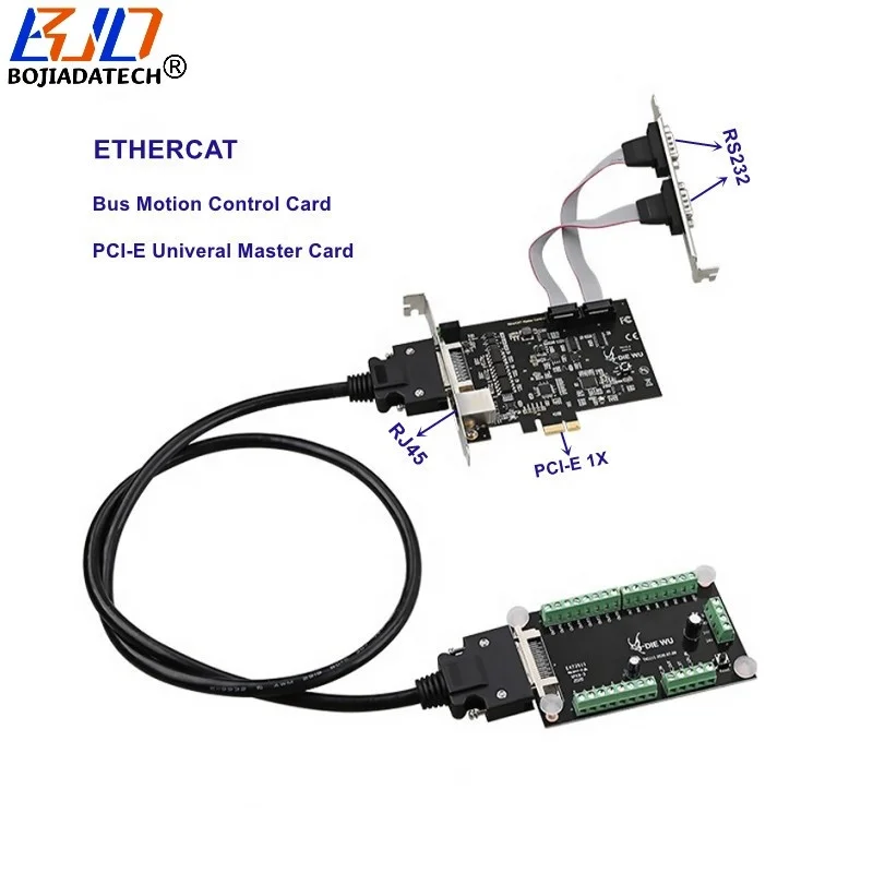 

Универсальная плата PCIE RJ45 Master Ethernet Bus, 100 Мбит/с, с двойным последовательным портом RS232