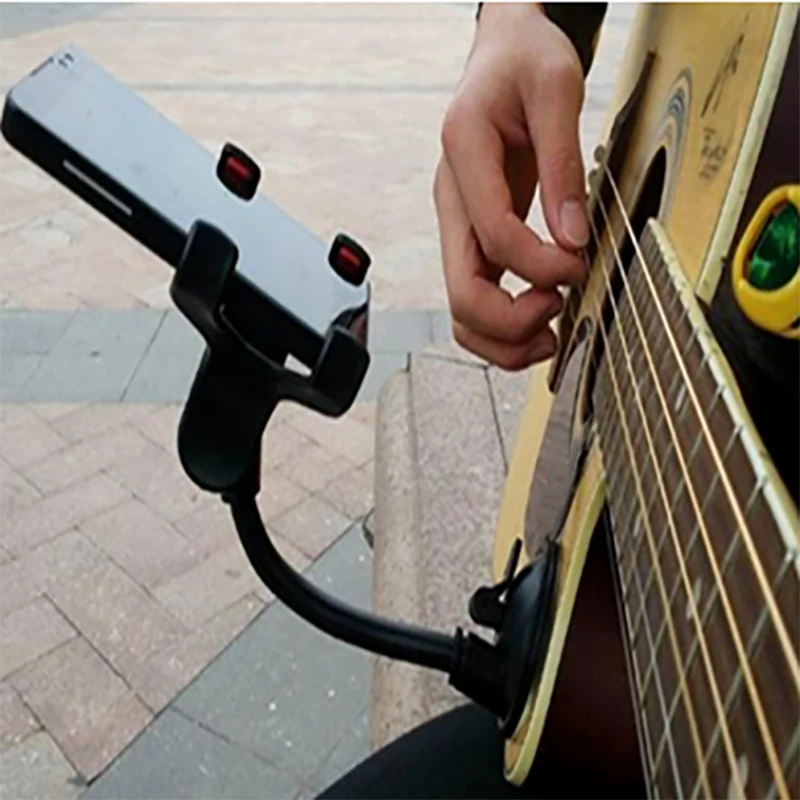 

Phone Holder Stand for Guitar Street Singing Lyrics Song Guitar Accessories Guitar Strap Guitar Amplifier