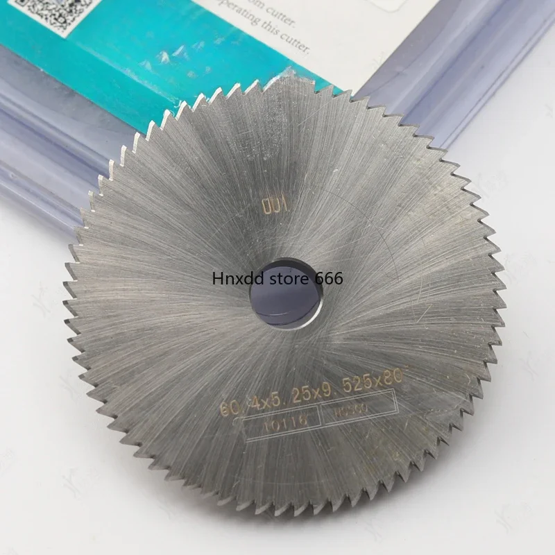 Кобальтовый высокоскоростной стальной двухсторонний угловой резак U01 φ 60.4x5.25x 9 525