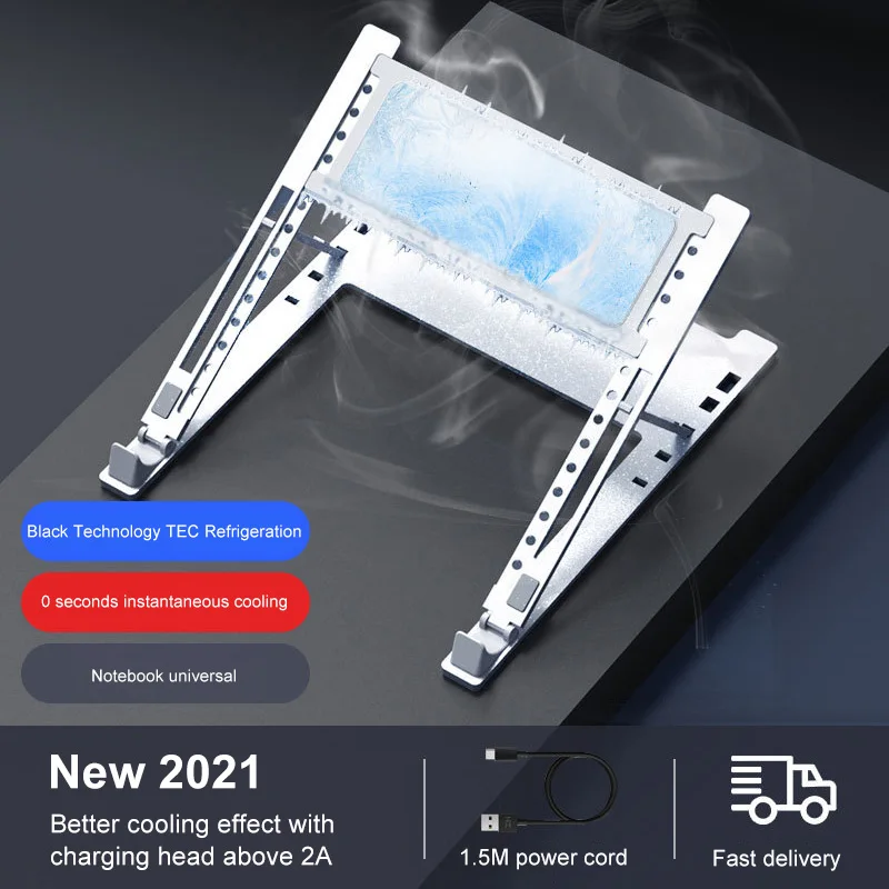 

Aluminum Alloy Abs Laptop Stand Support Base Notebook Cooling Base Bracket For Macbook Notebook Holder Table