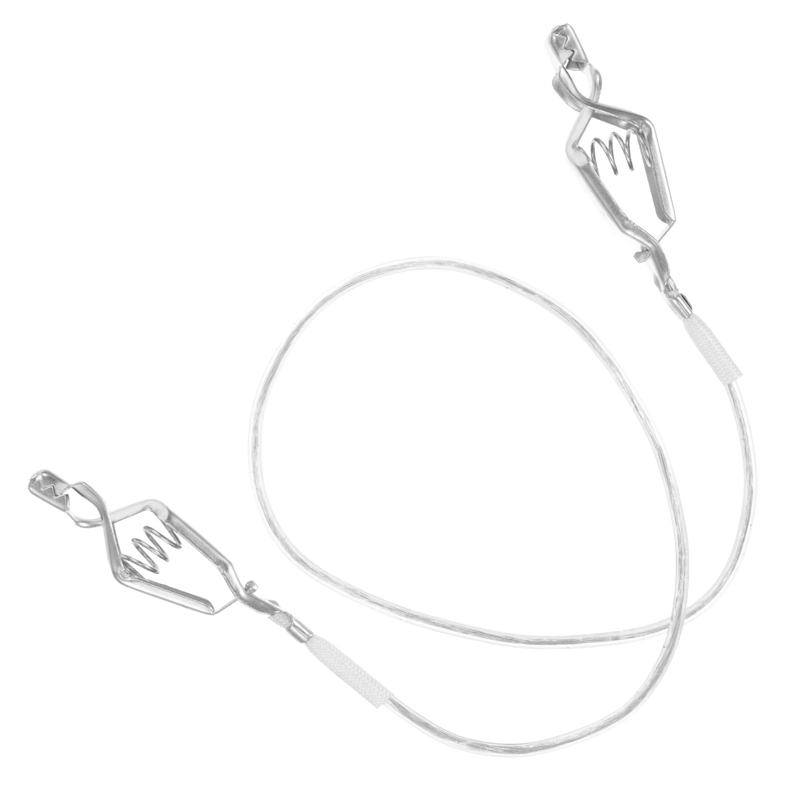 

Hand Wire Mask Clamp Fencing Connector Foil Supply Cable Clip Head Multi-use Stainless Steel Convenient Picket Fences