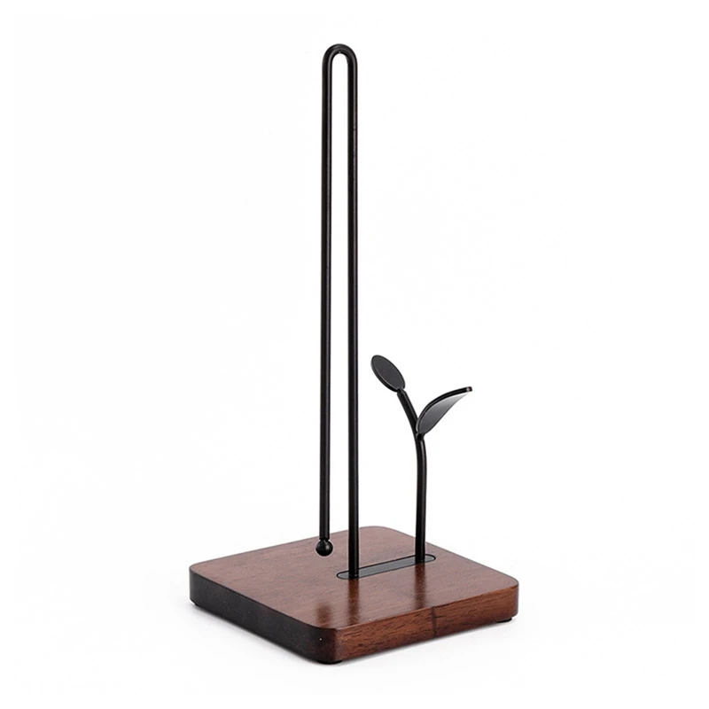 

AT35 Paper Towel Holder Countertop Paper Towel Stand Kitchen Tissue Storage Rack Kitchen Farmhouse Paper Roll Holder