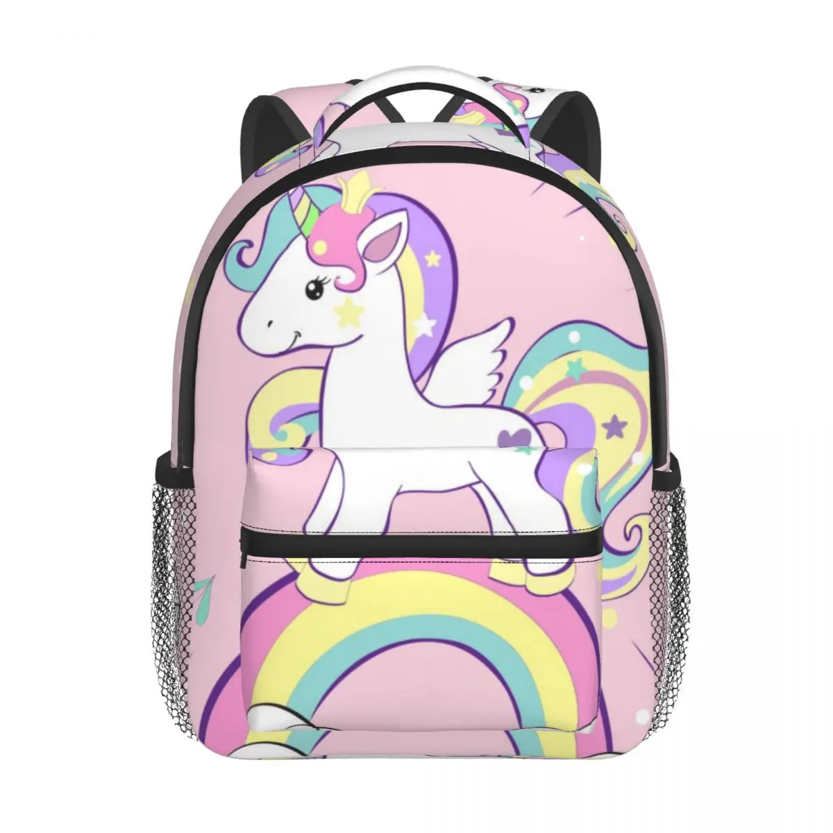 Kids Backpack Unicorn Pop Art Kindergarten Children Mochila School Bag