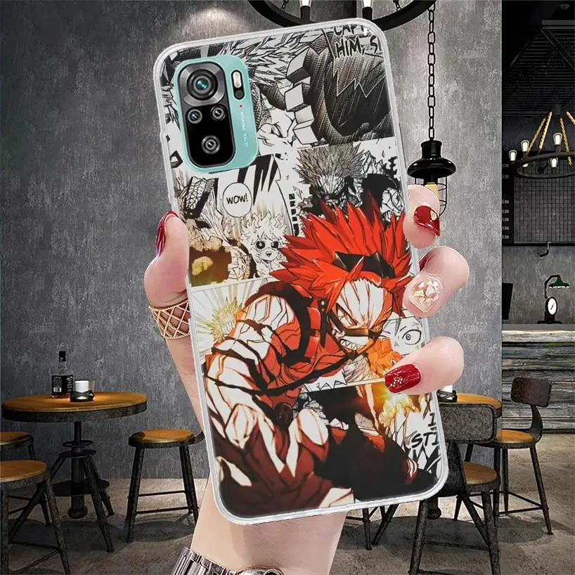 Мягкий телефонный чехол My Hero MHA Deku для Xiaomi Redmi 9A 9C 9T 10A 10C 12 12C 10 9 10X 8A 8 7A 7 6A 6 Pro K40 K20 K30