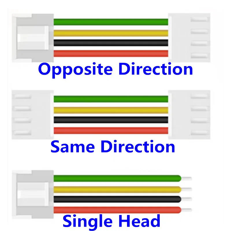 5 шт. JST VH 3,96 мм шаг гнездовой разъем для провода кабельный разъем 2P 3 4 5 6 8 10 Pin VH3.96 2022AWG провода 10 см 20 см 30 см (art.: 3920cd5ff162e) - 3920cd5ff162e