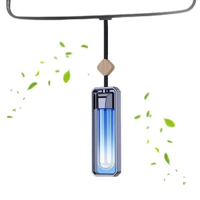 

Car Air Freshener Hanging Gradient Glass Fragrance Odor Eliminator Perfume Diffuser Bottle Aromatherapy Car Interior Accessory