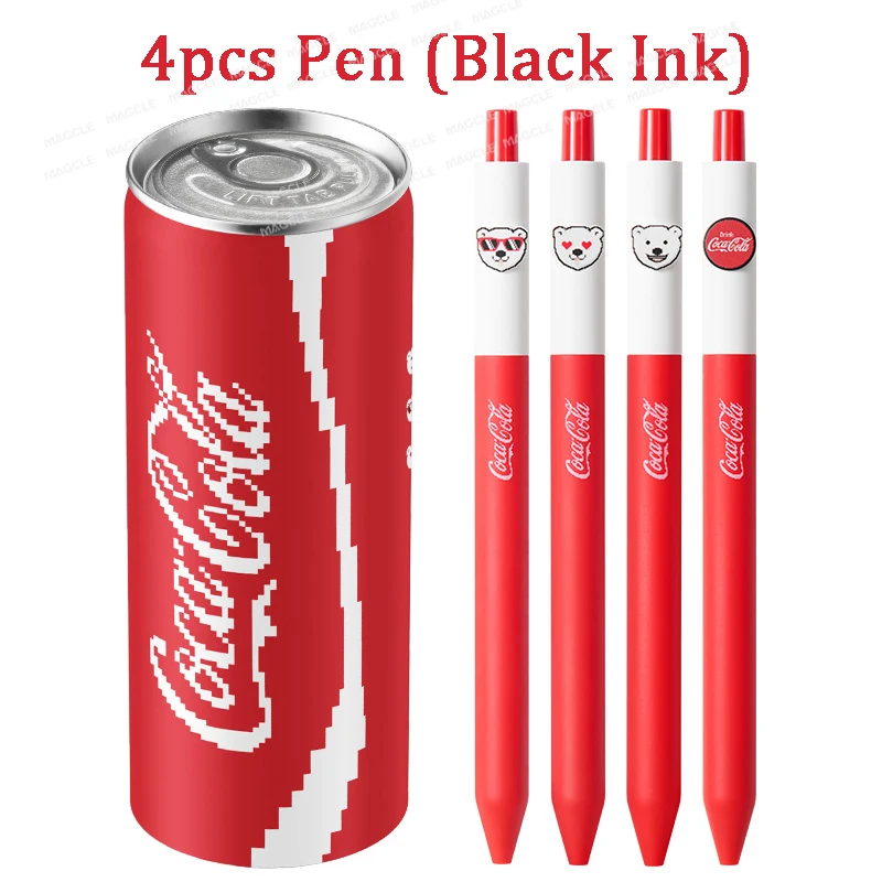 

4 шт. гелевые ручки Kaco Coca-Cola Limited Edition