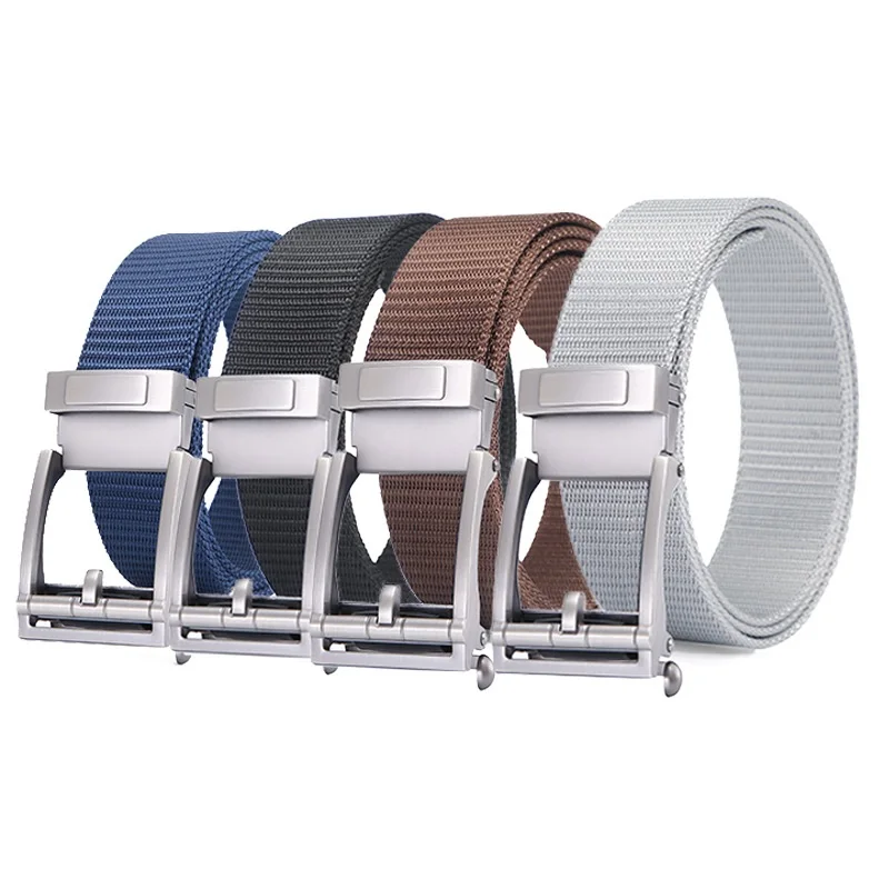 Canvas Nylon Belt For Men Fashion Tactical Trouser Belt Buckle Outdoor Sport Waistband Male Strap Men Brand Pin Belts DT061