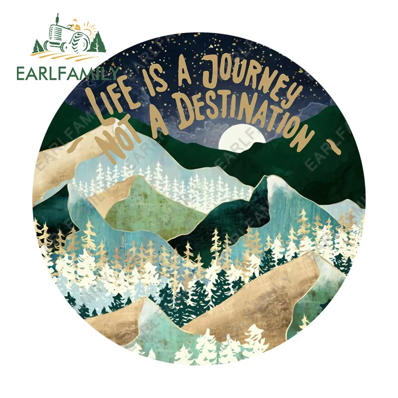 

Наклейка на холодильник EARLFAMILY, 13x12,7 см, для ноутбука автомобильные наклейки бампер дюйма, фургона