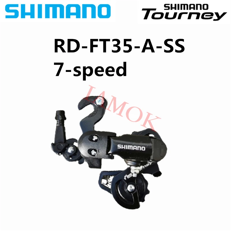 

SHIMANO TOURNEY RD-FT35-A-SS Mountain Bike Rear Derailleur 7-speed Iamok Black Hook Derailleurs Bicycle Parts