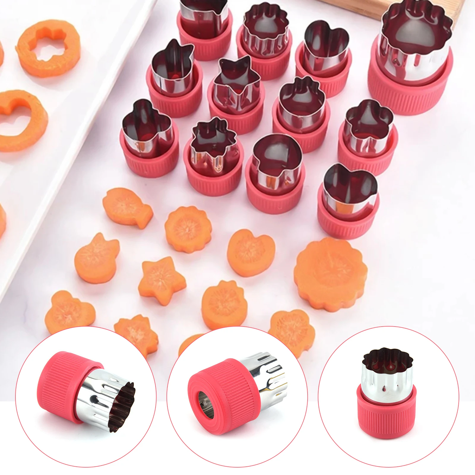 

Форма для овощей из нержавеющей стали, 12 шт.