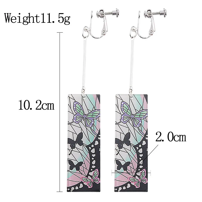 Женские акриловые серьги-подвески с блестками в ассортименте |