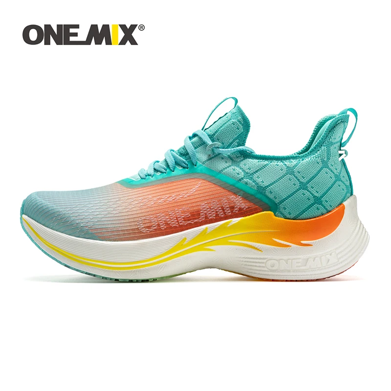 ONEMIX Carbon Plate Marathon Running Racing Shoes Professional Stable Support Shock-relief Ultra-light Rebound Sport Sneakers
