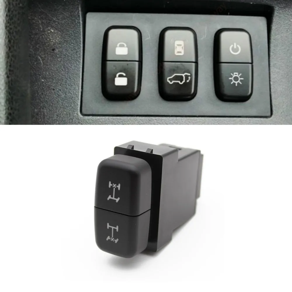 

Car Dual Switch Red Light Front Differential Rear Differential Lock Switch with Wire for Mitsubishi Lancer EX Pajero V73 V93 V97