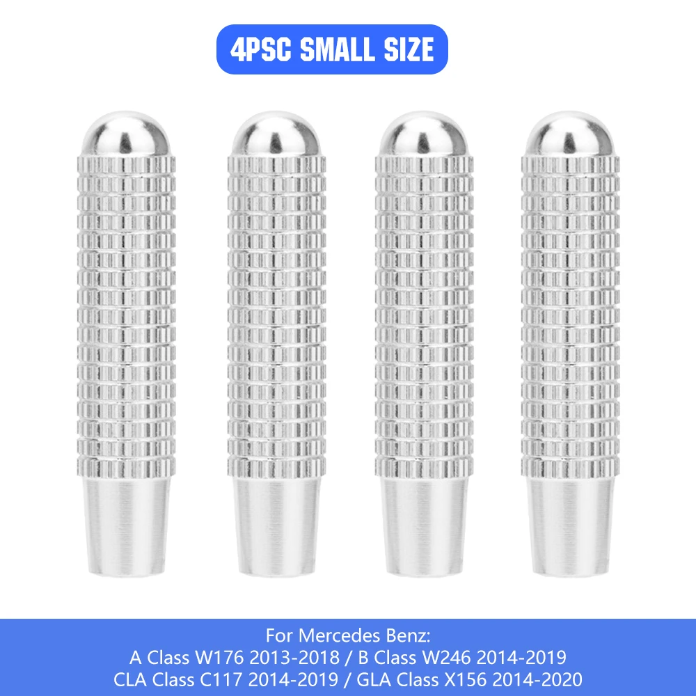 

Болт замка двери автомобиля из алюминиевого сплава, дверной болт для Mercedes Benz C W205 GLC GLE E W213 CLA GLA A Class, модифицированные аксессуары