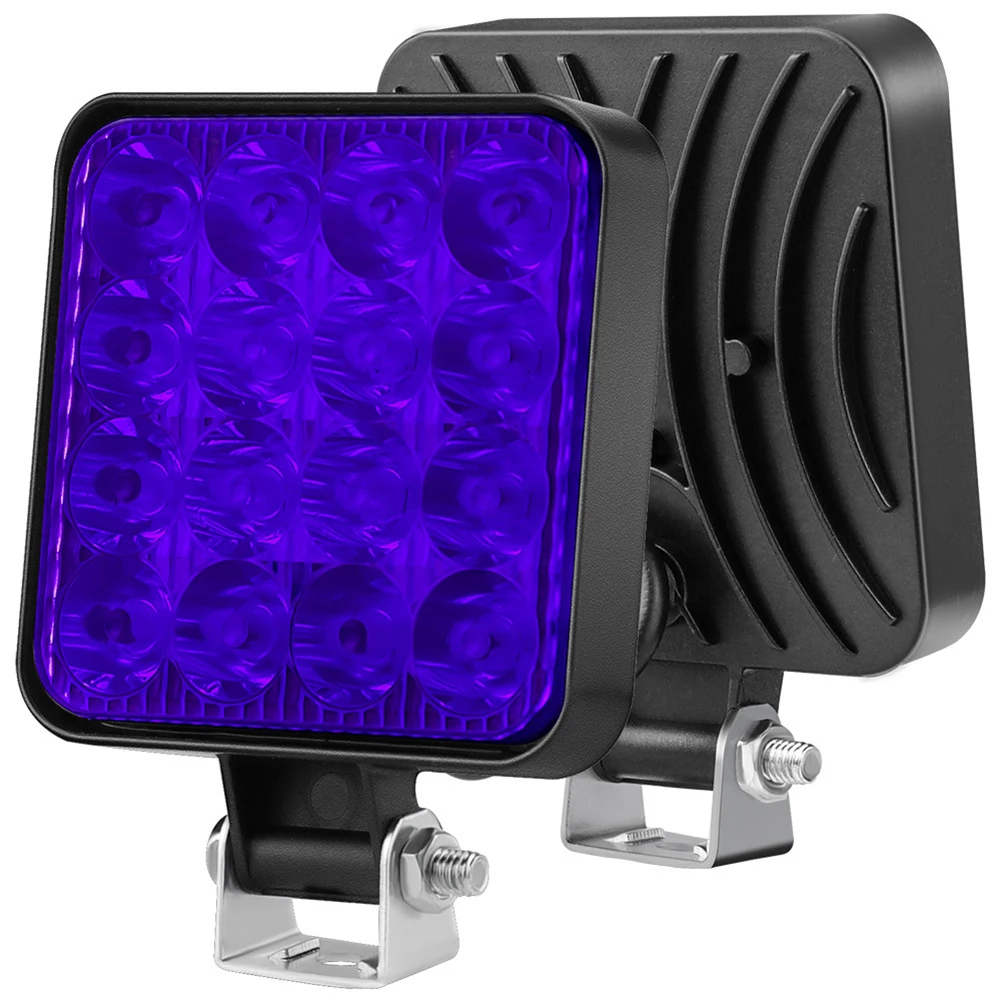 

48w 16LED Work Light Pod Lighting Truck Off Road Tractor 12v 1PCS Car Light Replacement Parts Dust Proof Working Light