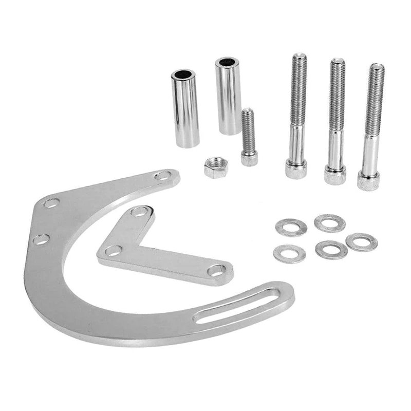 

Alternator Bracket Accessories SBC Low Mount Alternator Bracket for SBC SB CHEVY Swp 283 305 327 350 383 400 Engine