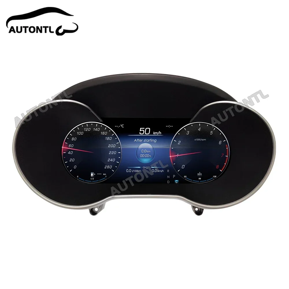 12 3-дюймовый ЖК-дисплей с цифровым кластером приборной панели для Mercedes Benz C GLC W205 X253