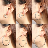new fashion metal hoop earrings womens hoop earrings personality party earrings jewelry