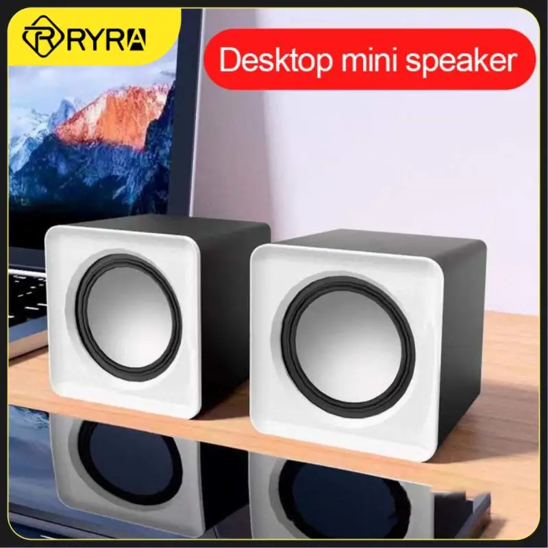 Миниатюрный компьютерный динамик RYRA проводной USB-динамик универсальный