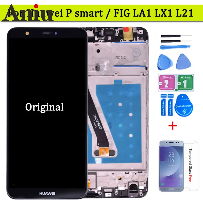 

ЖК-дисплей для Huawei P Smart с сенсорным экраном и дигитайзером в сборе для Huawei enjoy 7S с рамкой FIG LA1 LX1 L21 L22 LCD