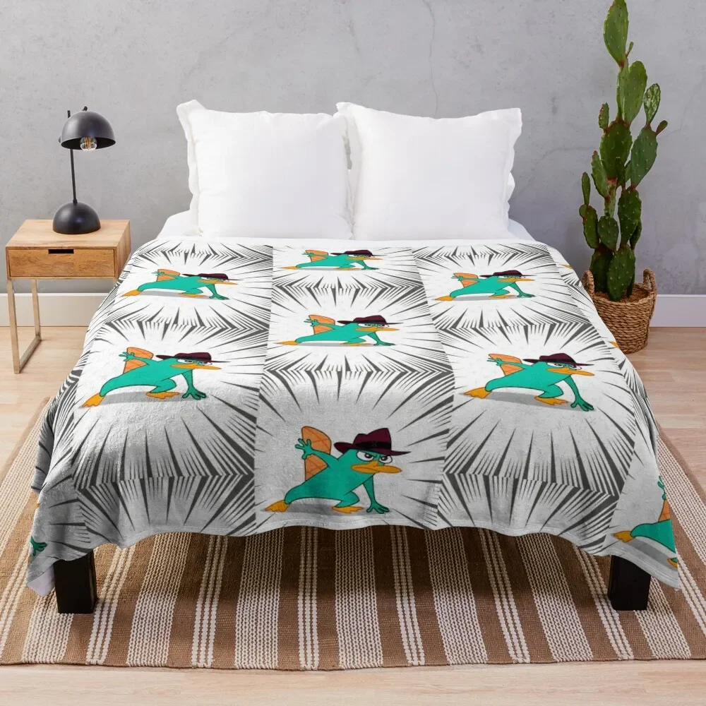 Перри в действии Агент p плед одеяло мягкое пушистое тонкое