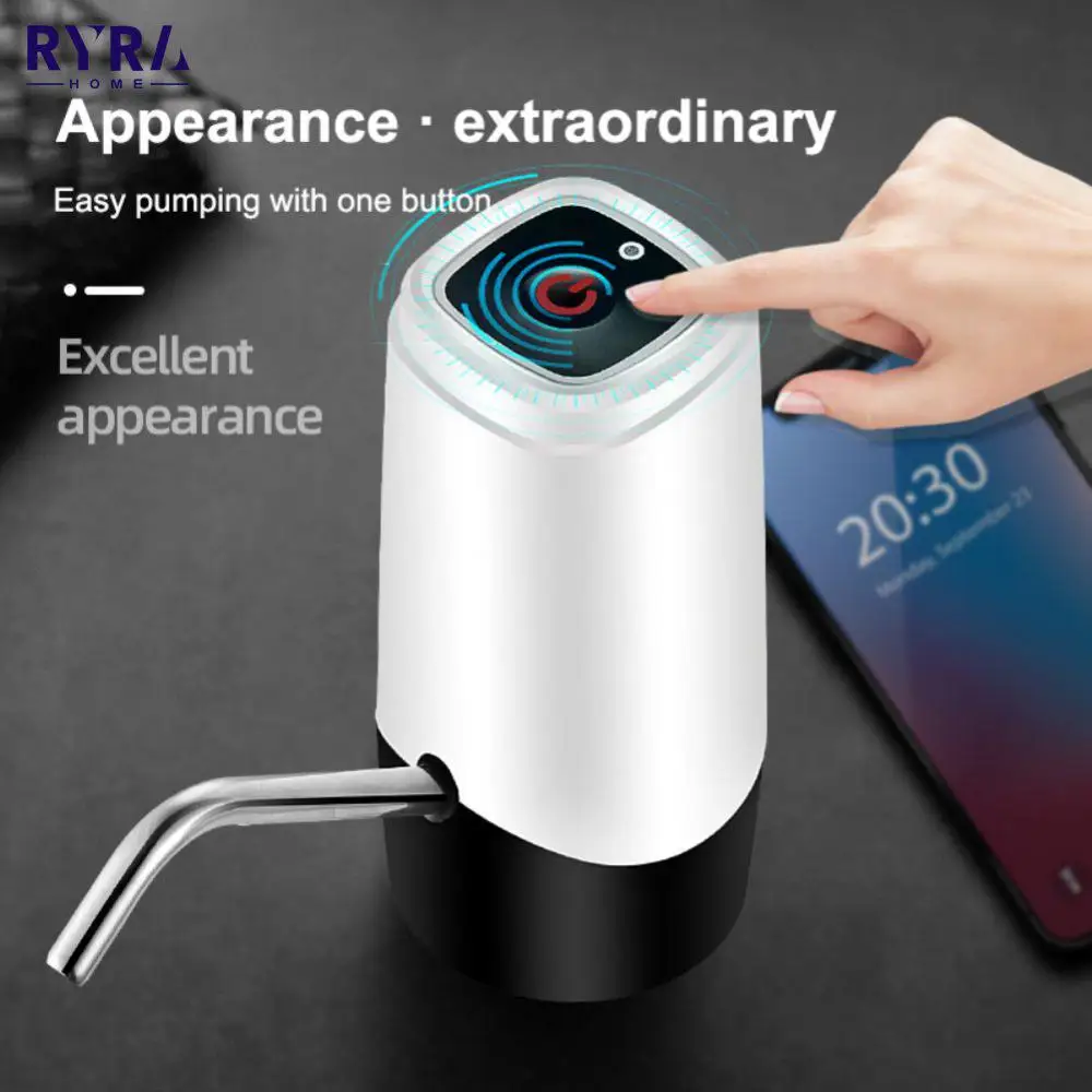 USB Зарядка Автоматический Электрический Насос для Бутылок с Водой Портативный Удобный Диспенсер Горячей воды.