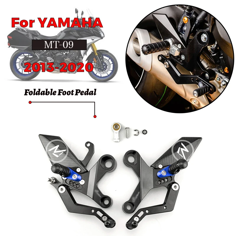 MTKRACING для YAMAHA MT-09 MT09 XSR900 Tracer 900 2013-2020 задняя педаль дополненная мотоцикла шарнирная