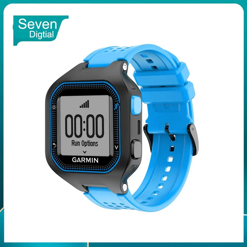 

Multicolor Wristwatch With Tool Watch Band Replacement Large Size Bracelet Strap For Garmin Forerunner 25 Smart Accessories