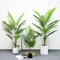 artificial large plants green palm tree potted home furnishing decoration indoor living room fake bonsai hotel office house deco