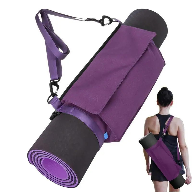 Multifunctional Yoga Mat Straps Full Zip Yoga Carrier Bag Adjustable Sports Sling Shoulder Carry Belt Exercise Fitness Yoga Belt