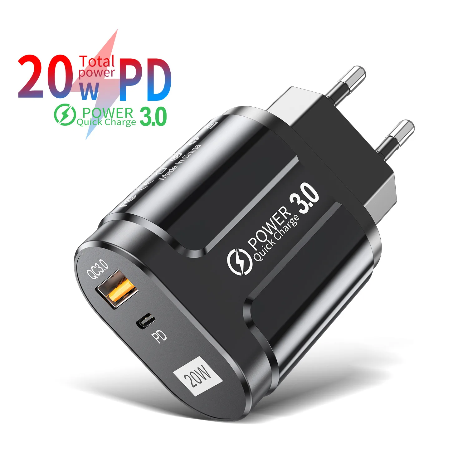 20W USB Type C Charger Quick Charge For iPhone 13 12 Pro Max Samsung Xiaomi Mi QC 3.0 PD USBC Fast Charging Phone charger