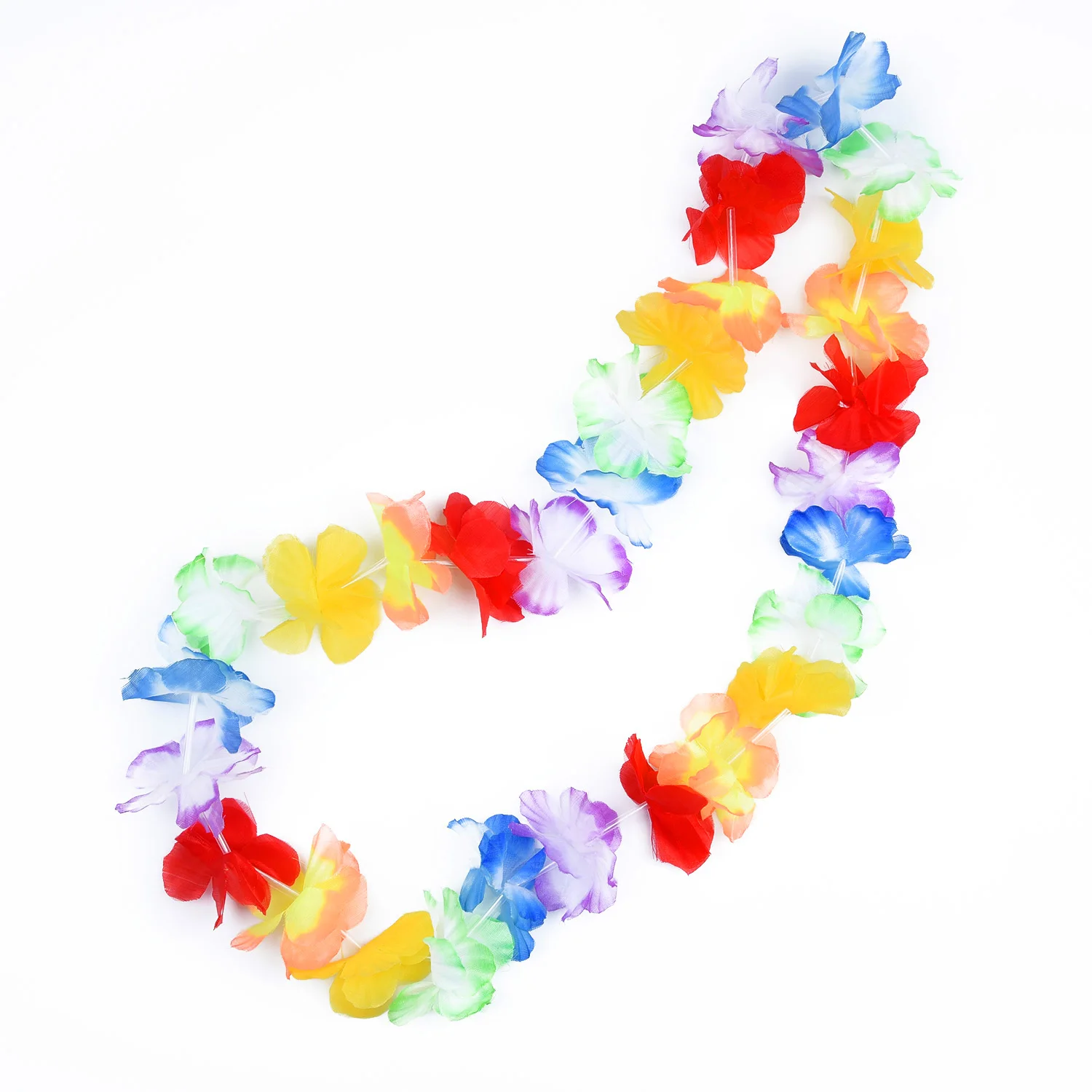 

10Pcs Set Hawaii Christmas Wreath Door Flower Garland Necklace For Beach Fancy Dress Wedding Party Wreaths Garlands