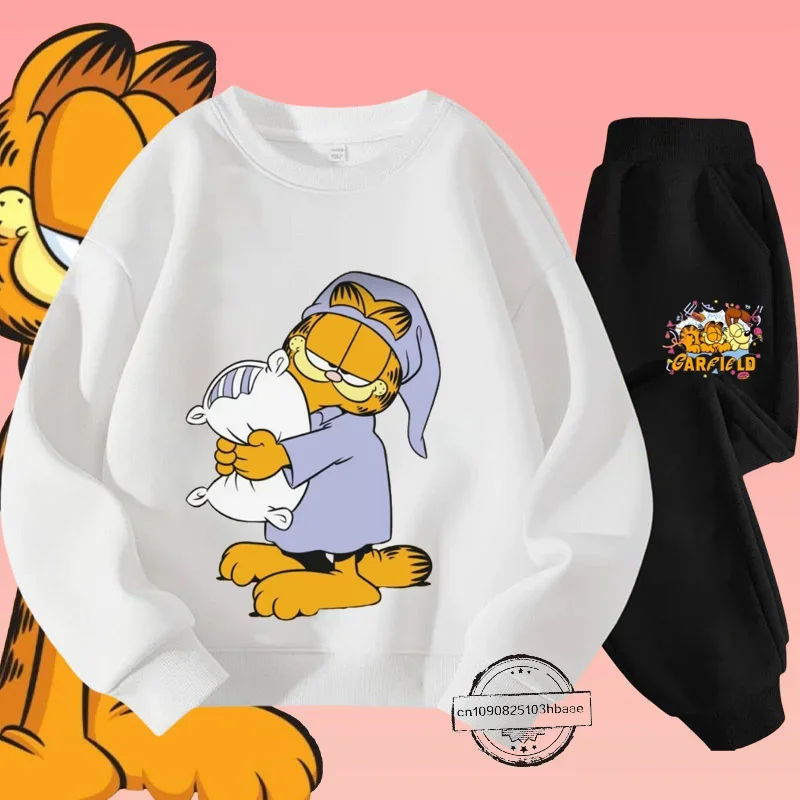 Толстовка с круглым вырезом для мальчиков и девочек Осень-зима