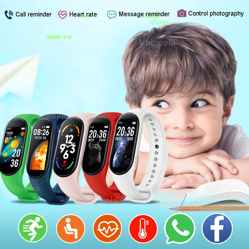 

Kids Smart Watch Men Fitness Sports LED Digital Waterproof Clock Watches for Children Boys Girls Students 12-15 Years Old Watch