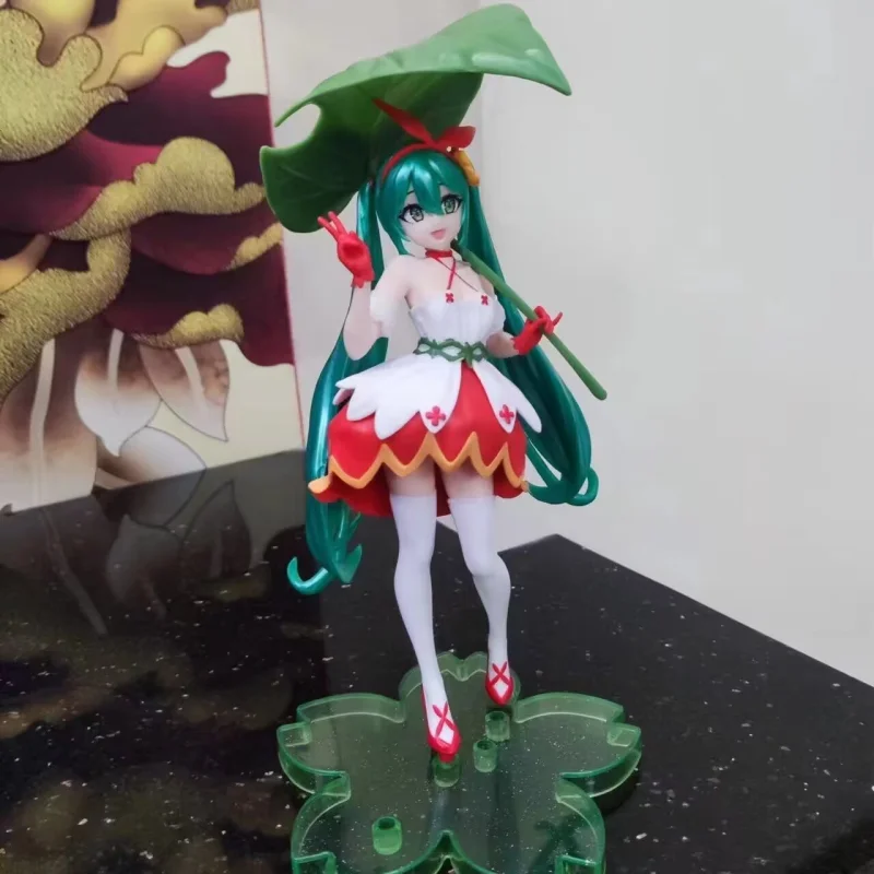 

Новинка Аниме 20,5 см Мику Хацунэ кавайный виртуальный певец Мику симпатичная манга статуя фигурки ПВХ Модель Коллекционная игрушка подарок на день рождения ребенка