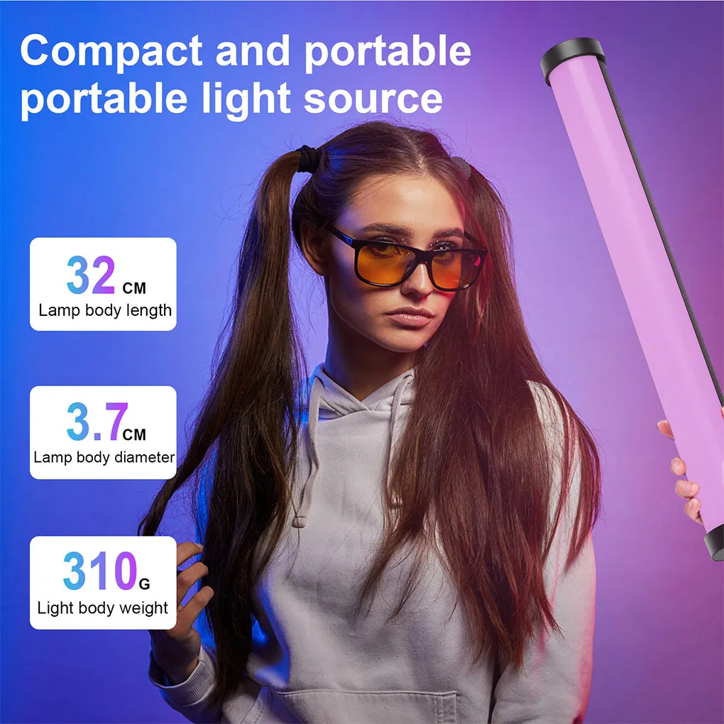 

Прикрепляемая лампа-Трубка Светильник фотосъемки с изменением цвета