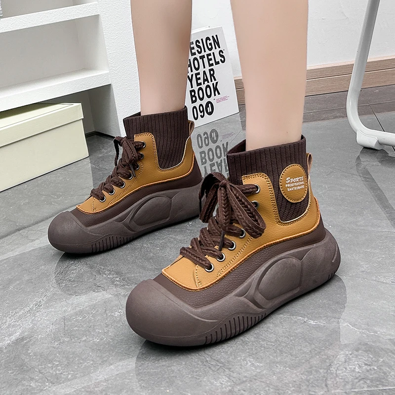 Оригинальные Брендовые Женские Модные Теннисные Туфли На Платформе 2024