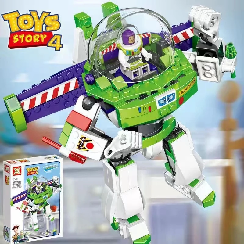 Конструктор История игрушек Disney игрушка-конструктор Базз Лайтер Инопланетянин