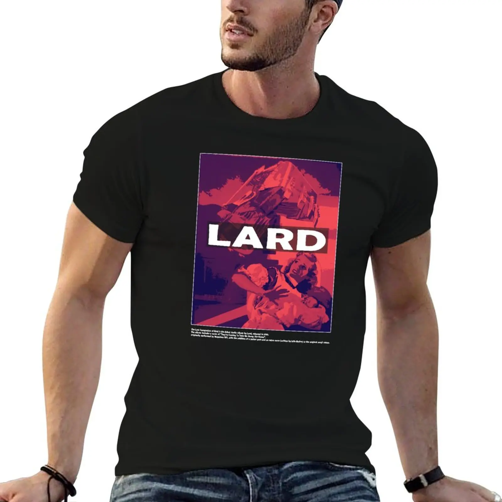 Фото Футболка LARD - The Last Temptation of Reid Inspierd Design, устойчивая к поту, для тренировок №1