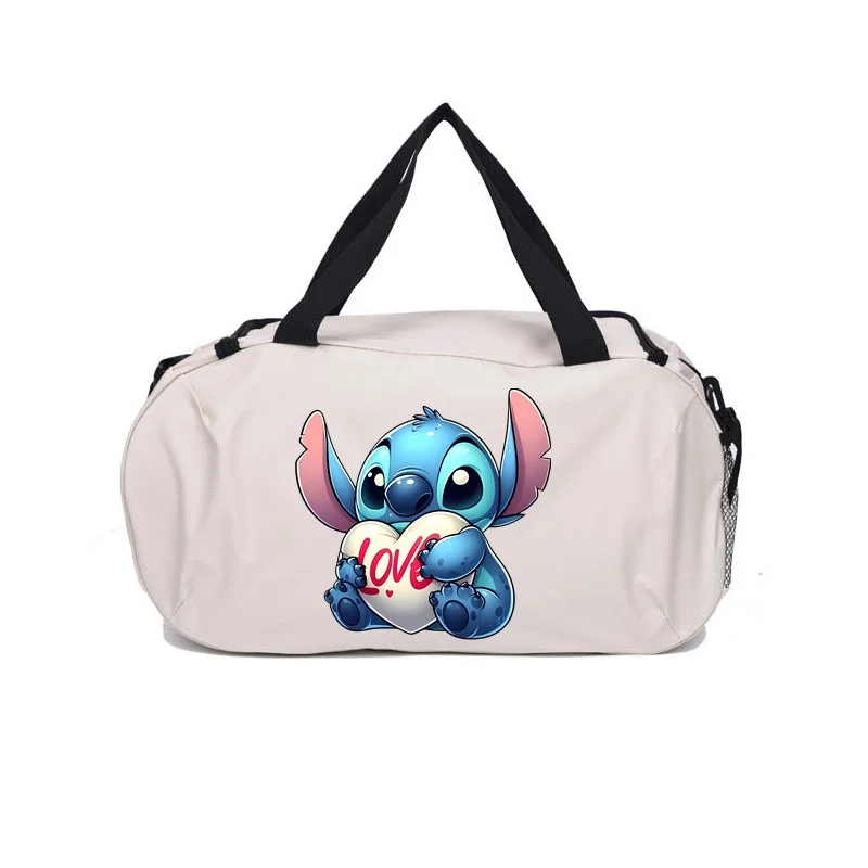 Женские сумки Stitch Disney дорожная сумка милая вместительная дамская сумочка с