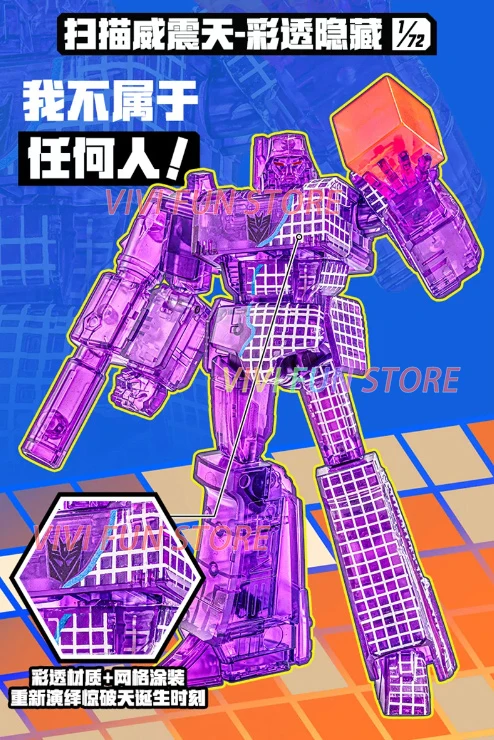 Фото В наличии: Коллекционные подвижные фигурки AULDEY x Transformers AAE 03 Scourge, Galvatron, Optronix, Hot Rod, Bombshell, Brawn, Ratbat №2